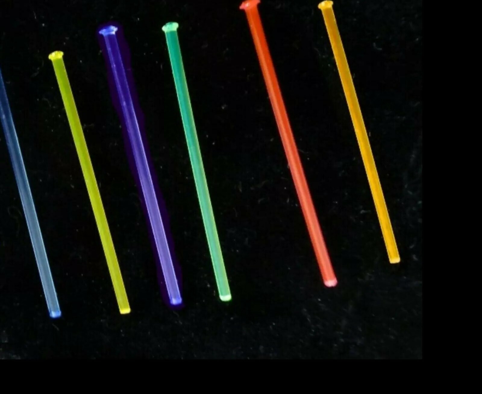 ☀️+ Fiberoptic replacement rods sight fiber optic  .060 .040 mm USA 🔫