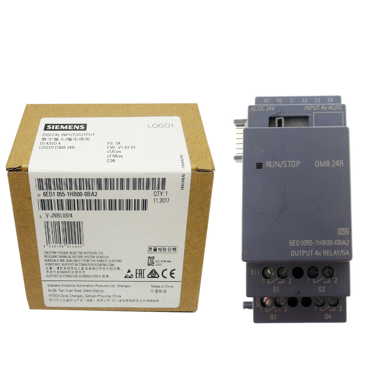 1PC New Siemens 6ED1 055-1HB00-0BA2 6ED1055-1HB00-0BA2