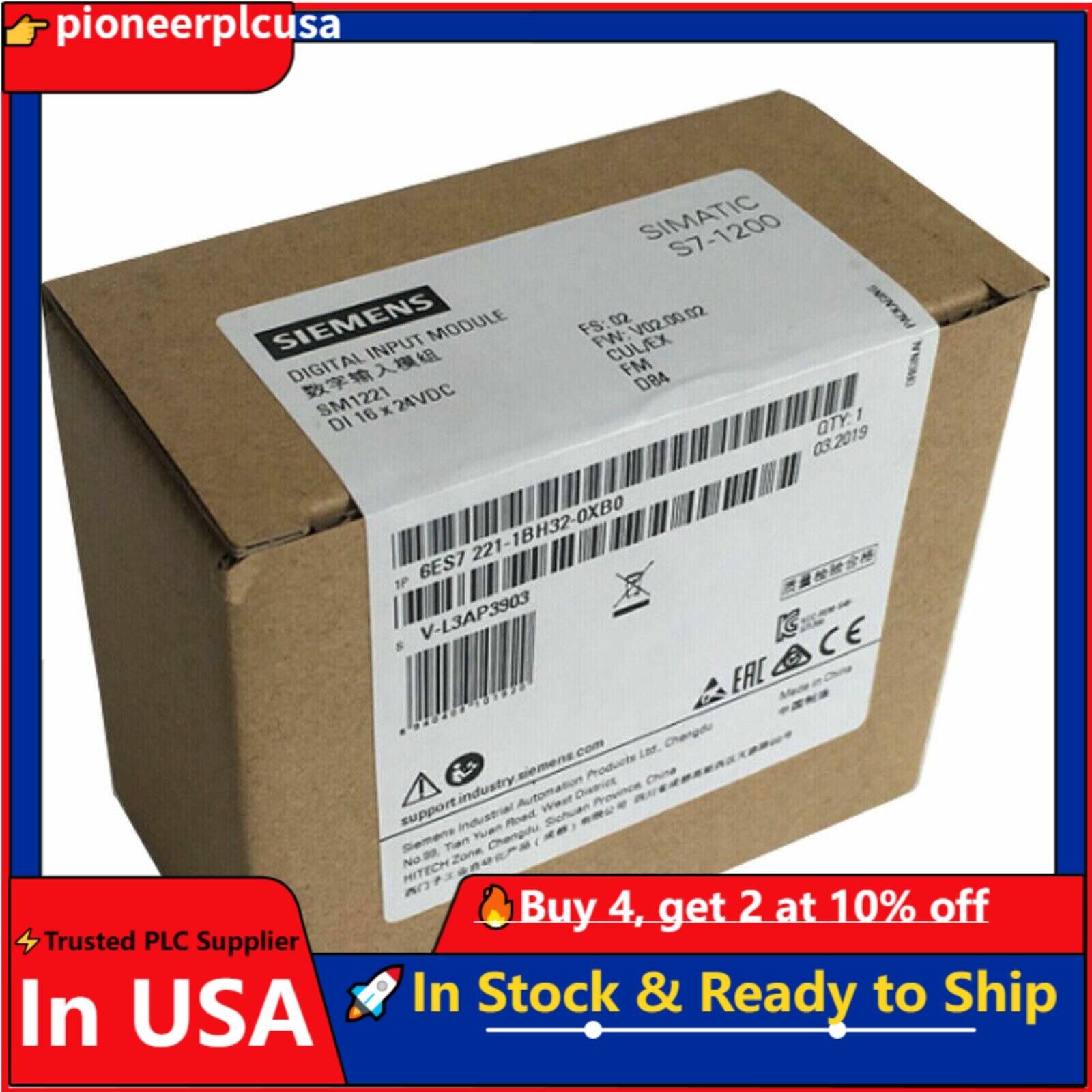 New Siemens 6ES7221-1BH32-0XB0 6ES7 221-1BH32-0XB0 1 Year Warranty Fast Shipping