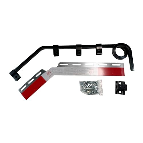 Pair Angled Down Bar Type Truck 1 Coil Mud Flap Hangers Complete 3 Coils Type