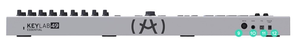 Arturia KeyLab Essential 49 USB MIDI Controller Keyboard New With Software