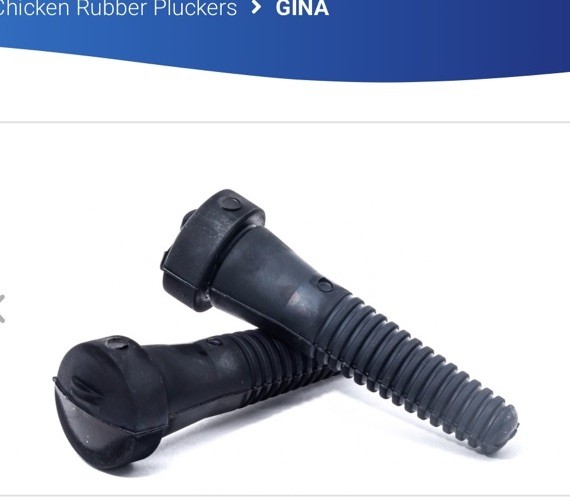 36 Duran Rubber Products GINA Chicken Plucker Picker Fingers Duck Goose Turkey