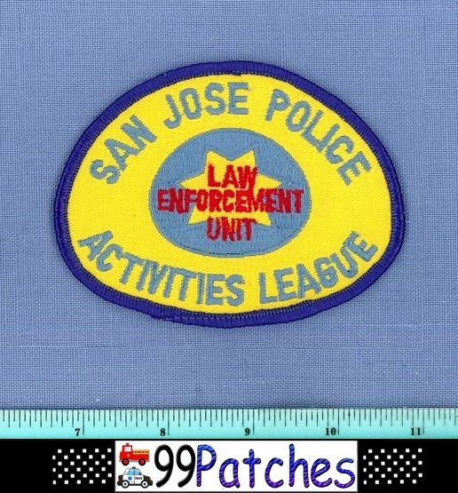 SAN JOSE PAL LAW ENFORCEMENT UNIT CALIFORNIA Police Activities League Patch 9M