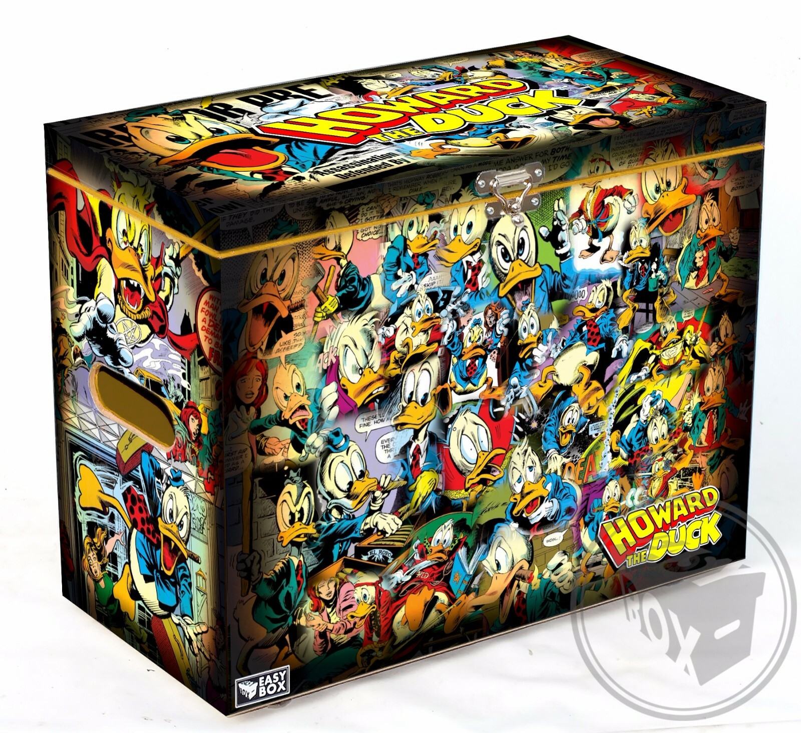 Howard the Duck - Large Comic Book Hard Storage Box Chest MDF