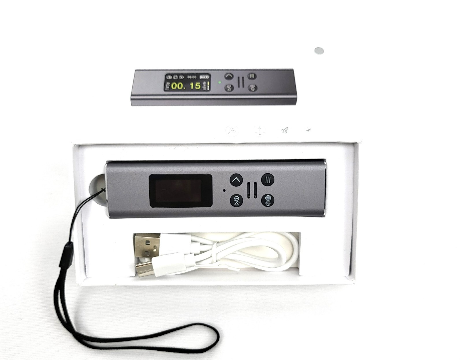 Geiger Counter Nuclear Radiation Detector Dosimeter Meter B, Y & X-Ray  Grey