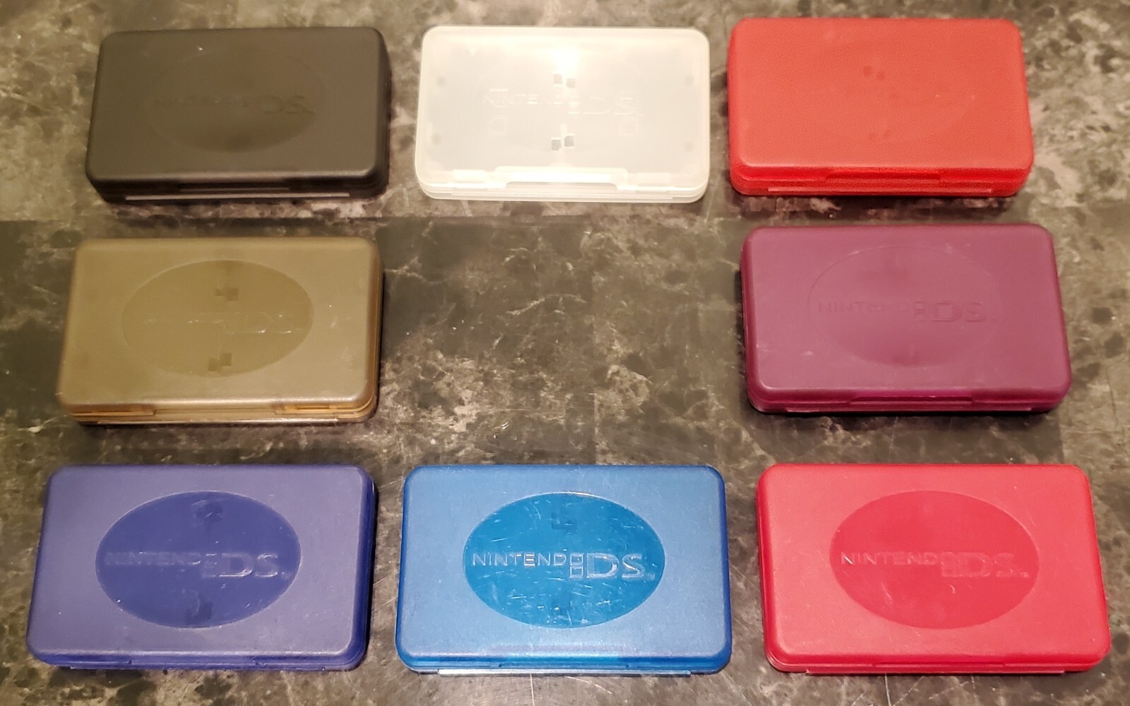 (1) PowerA Nintendo DS NDS 4-Game Card Case Storage Travel