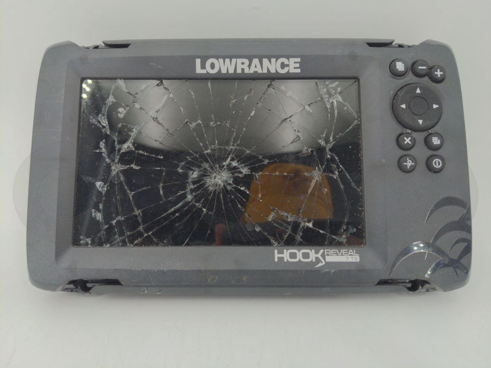 LOWRANCE HOOK REVEAL 7 TS TRIPLESHOT FISHFINDER BOAT RADAR DISPLAY MONITOR UNIT