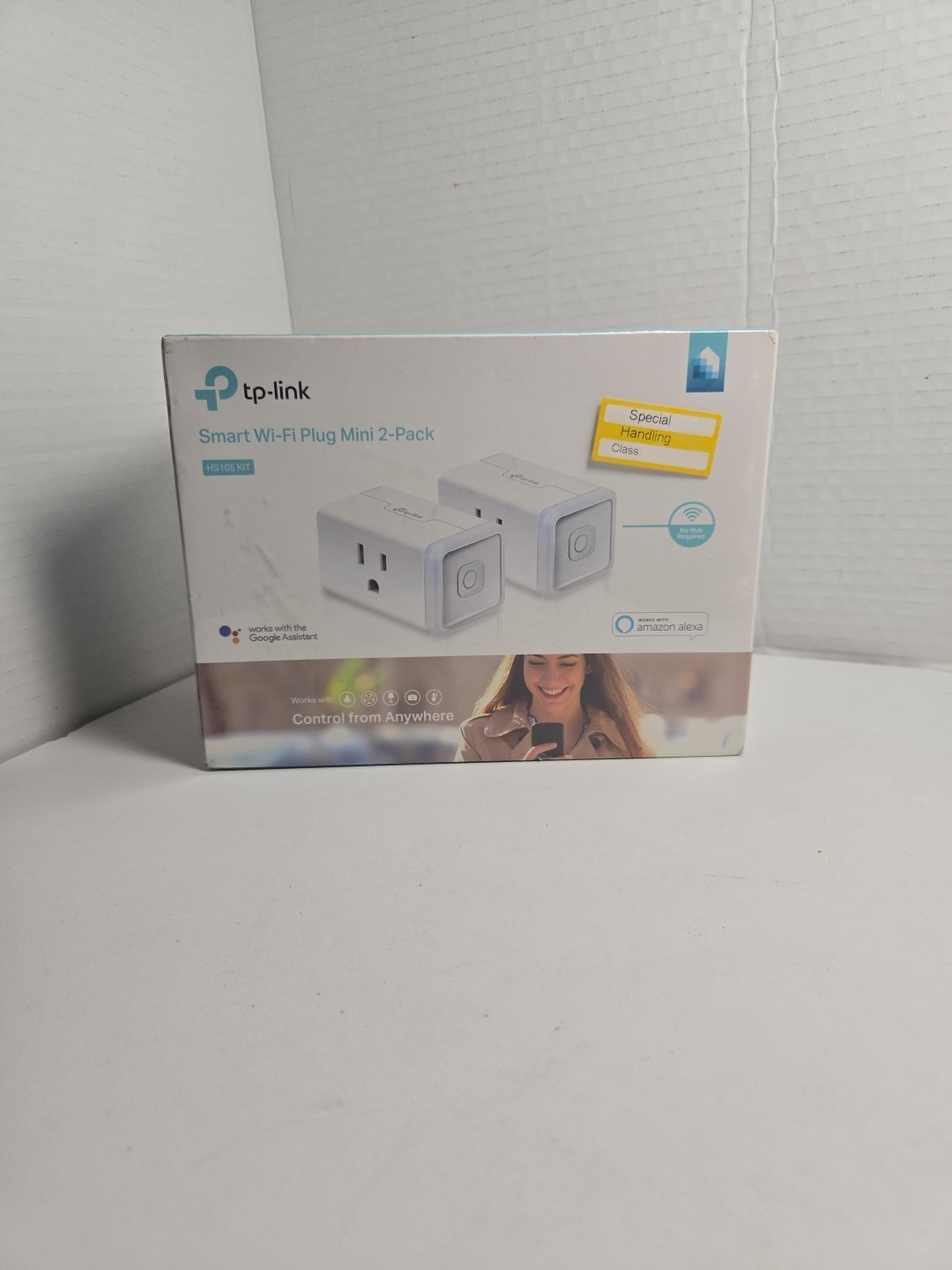 TP Link HS105 Kit Smart Wifi Plug Mini 2 Pack, Unopened