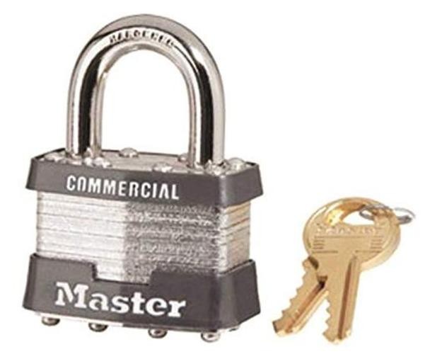 Keyed Padlock, Alike, 1-3/4"W