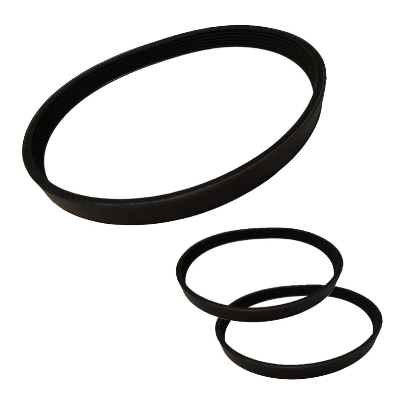 Rubber Materials Treadmill Drive Belt 622mm Length With 4Peak 3Groove Design