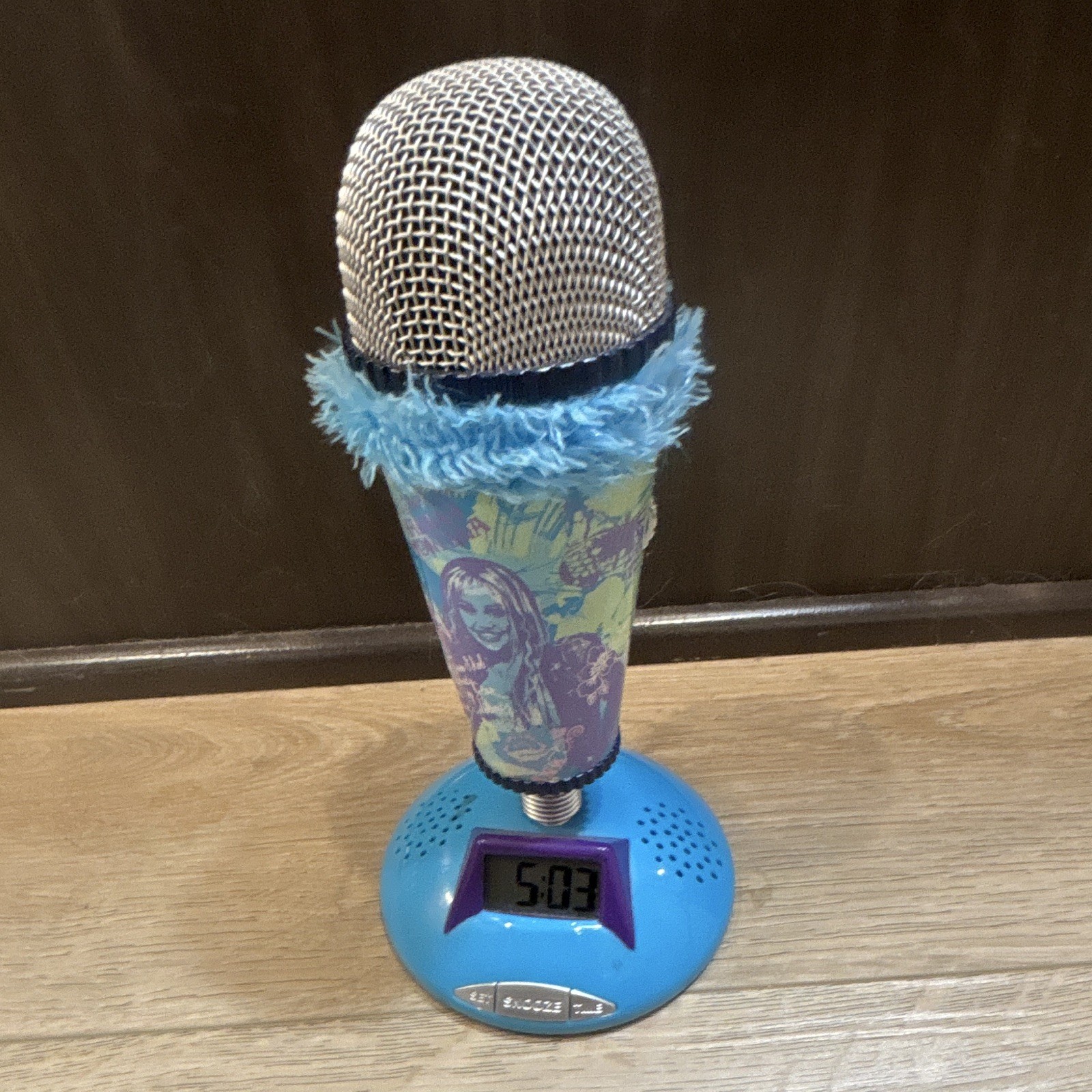 Disney Freestanding Microphone, Blue, Suitable for Karaoke - MPN 8HM006A
