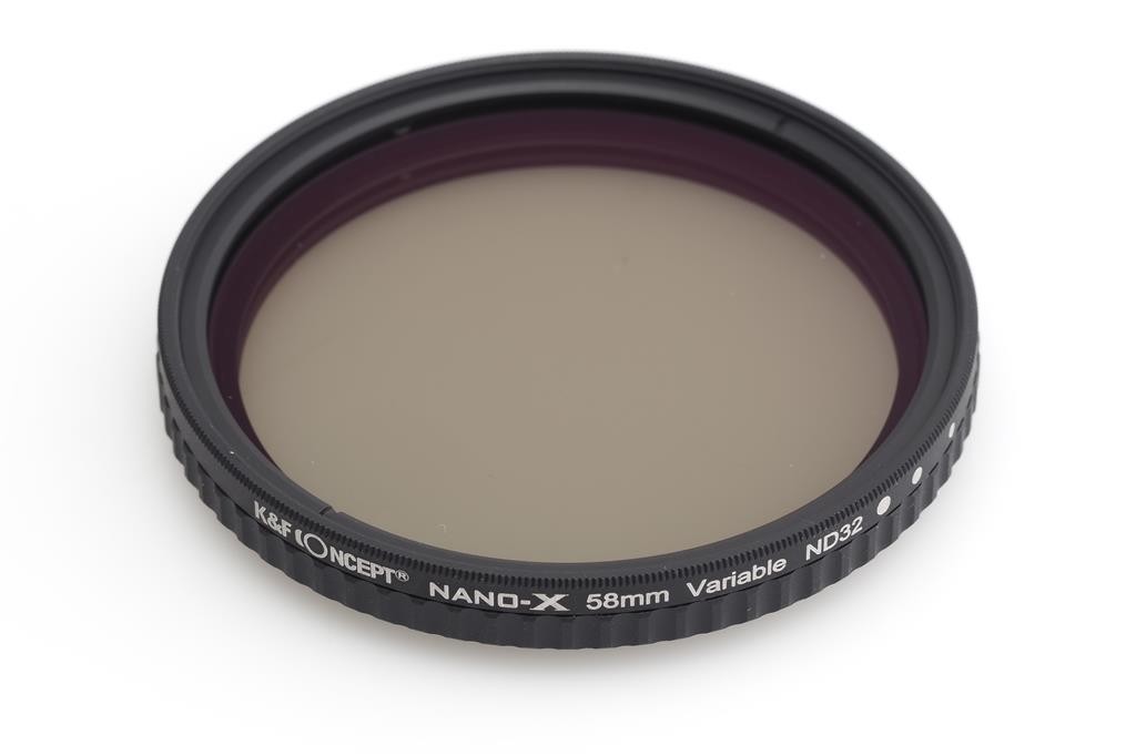 K&F Concept 58Mm Filter Variable ND2-32 MRC Nano-X