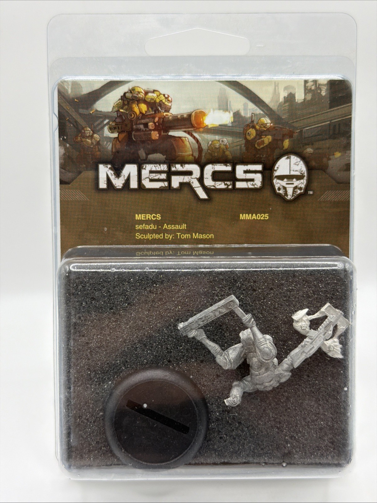 MERCS Metal Miniatures MMA025 sefadu Assault NIB