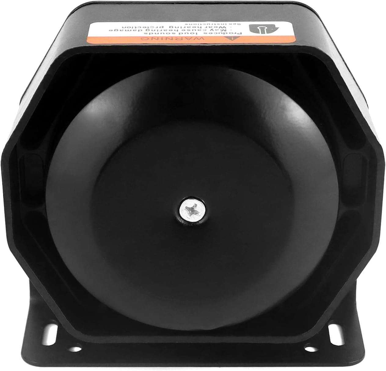 200W Siren Horn Speaker 130dB Ultra Slim Octagon Car Truck SUV Warning 1 Pack DC