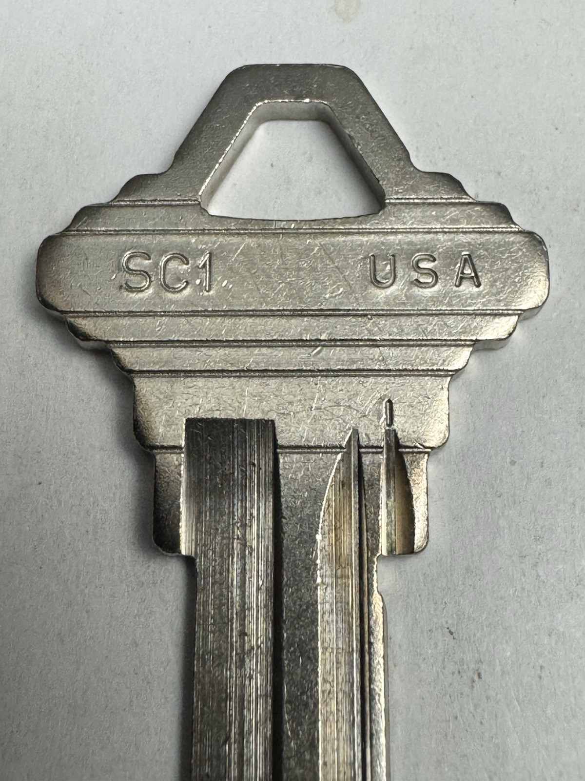Ilco - SC1 - Schlage - Key Blanks - Nickel Plated Brass - 5 Pin - SC1 NP