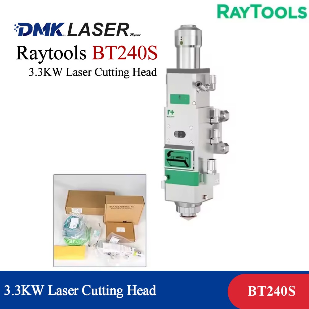 Raytools BT240S Laser Cutting Head 3KW Adjustable Focus For Laser Cutter Machine