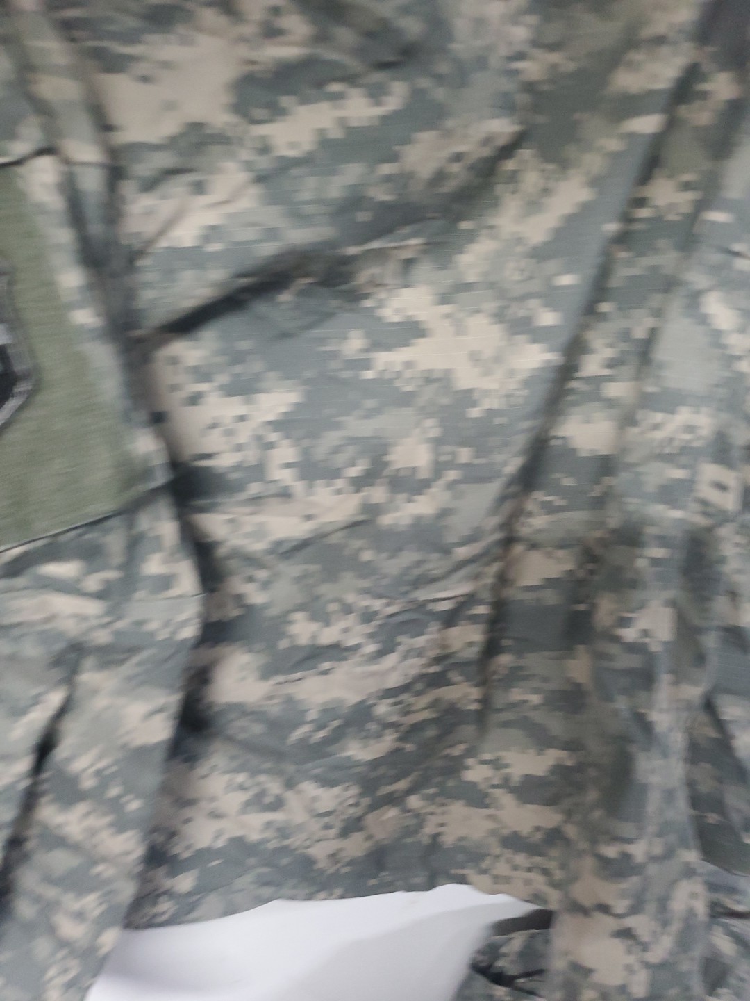 Bin# Medium Regular Army Combat Uniform ACU 50/50 Combat Top Coat