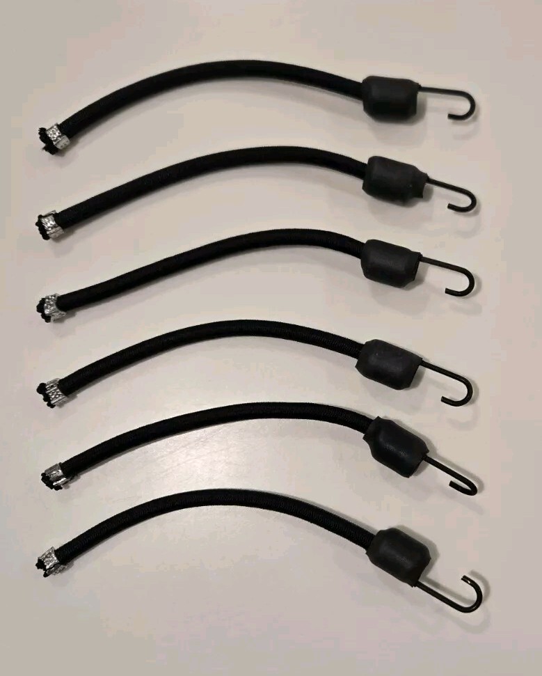 Tactical NVG Bungee for ARC Rail equipped ACH / MICH / Ops-Core helmets (6 pack)