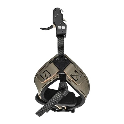 Scott Archery S2 Double Sear Release with Leather Strap (4007BS4-BK): BRAND NEW