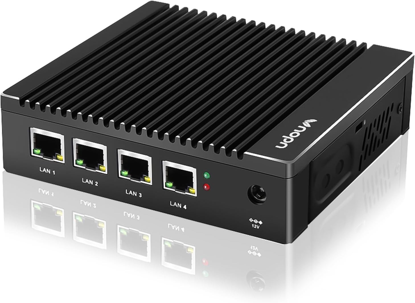 Fanless Micro Firewall Appliance with pf-Sense Intel J4125 Quad Core Free Ship