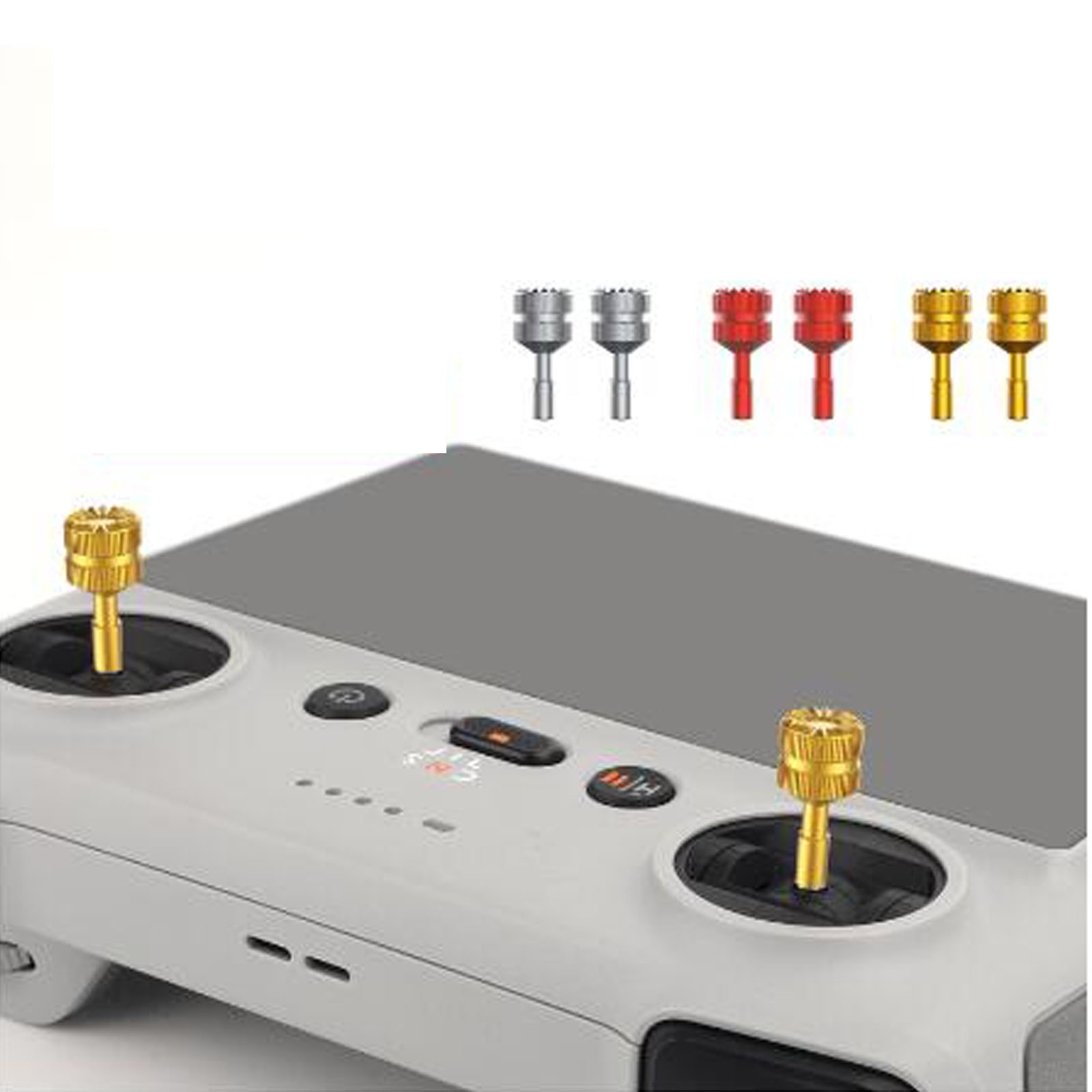 For DJI RC2/1 AIR3/Mini3Pro Thumb Joystick Remote Control Alloy Remote Rod Parts