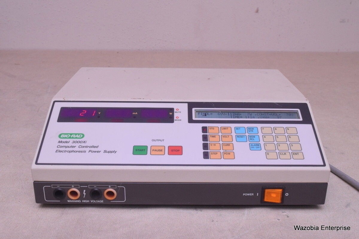 BIO-RAD COMPUTER CONTROLLED ELECTROPHORESIS MODEL 3000XI