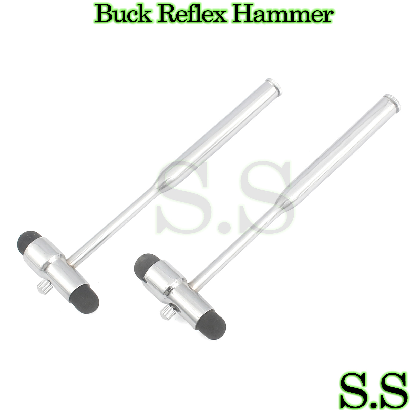 2 PCS Buck Hammer Neurological Reflex Hammer