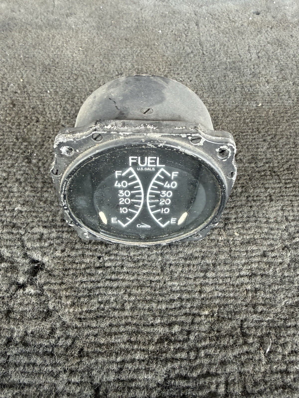 Cessna CM2696L1 Dual Fuel Quantity Indicator Gauge LH/RH Fuel Instrument