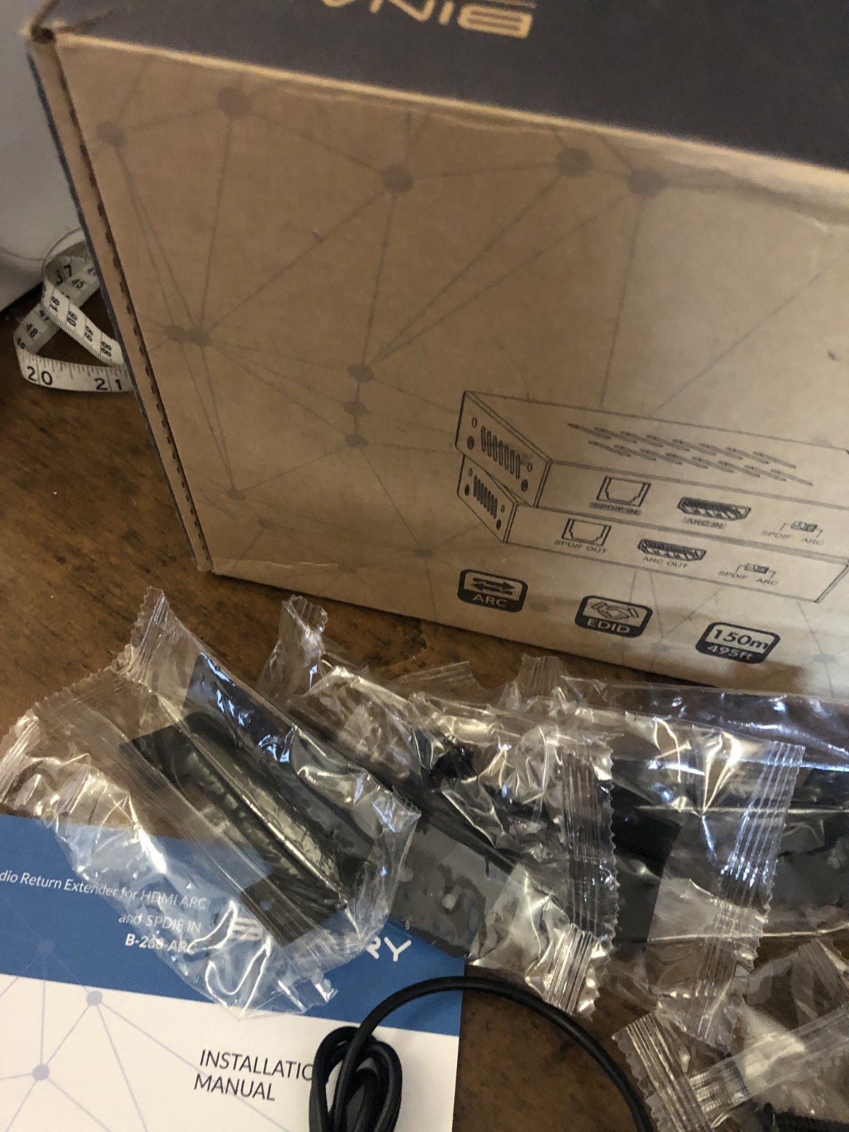 Binary B-260-ARC ARC/SPDIF Extender, Incomplete open box