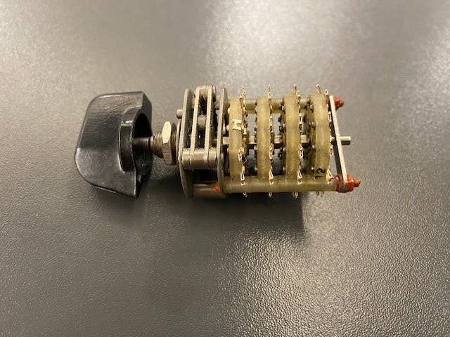 Rotary Switch 16 pole 2 positions. NOS. Lot of 1