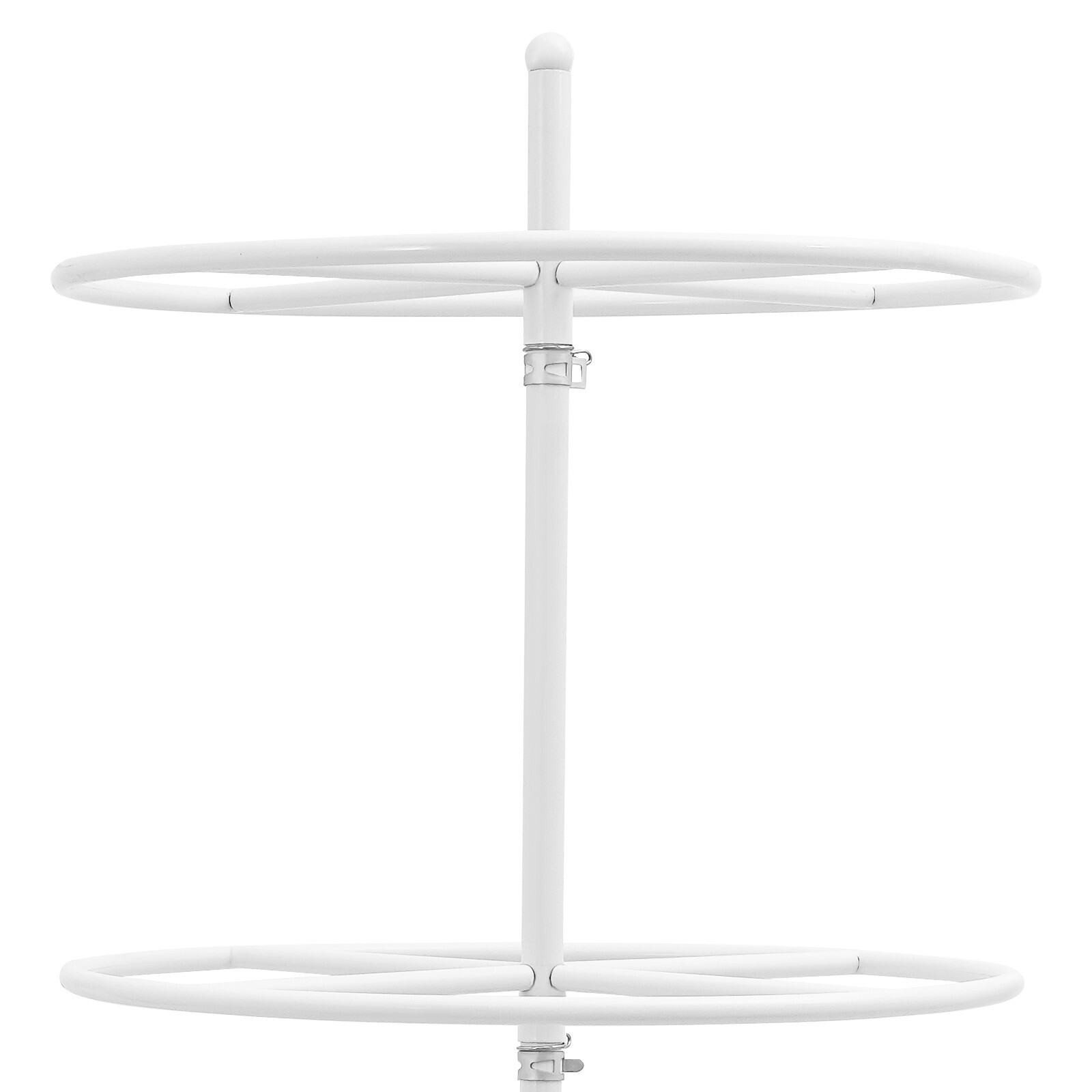 Rotatable Round Dispaly Rack Round Clothing Rack Metal Clothes Hanging Rack