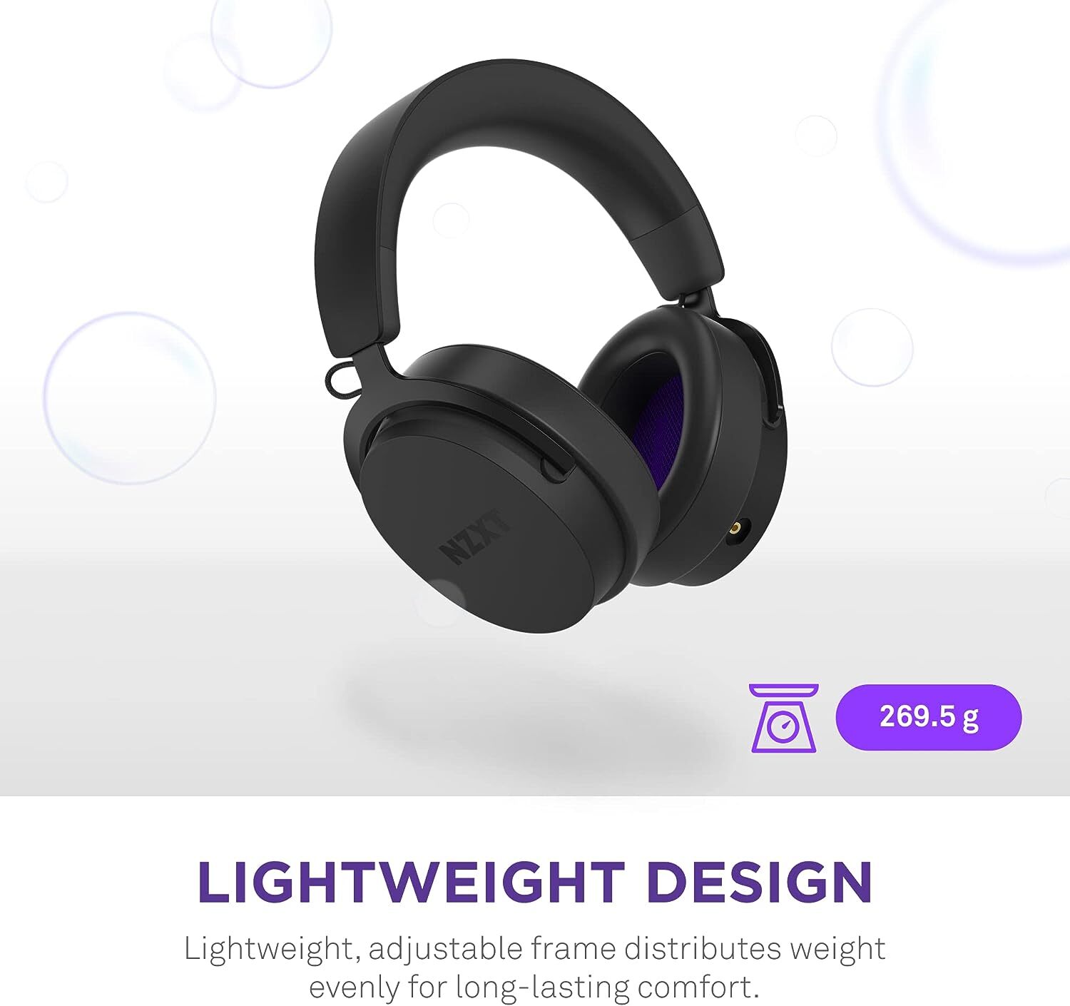 NZXT Relay Wired PC Gaming Headset AP-WCB40-B2 Black