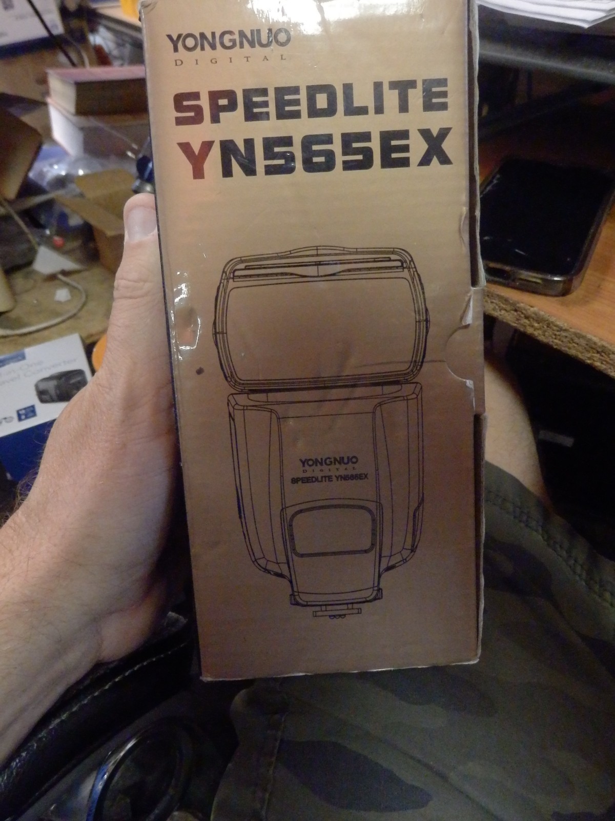 Yongnuo SpeedLite YN565EX Flash Module Open Box!!!