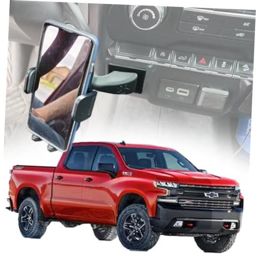Smash Mount Twist - Raido, Dashboard Silverado Phone Mount 2019, 2020, Standard