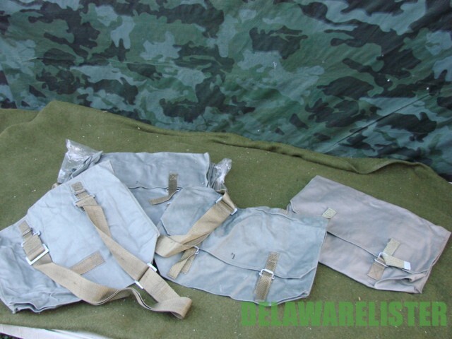 4x Lot Military Style Hiking Camping Storage Bags Adjustable Shoulder Straps