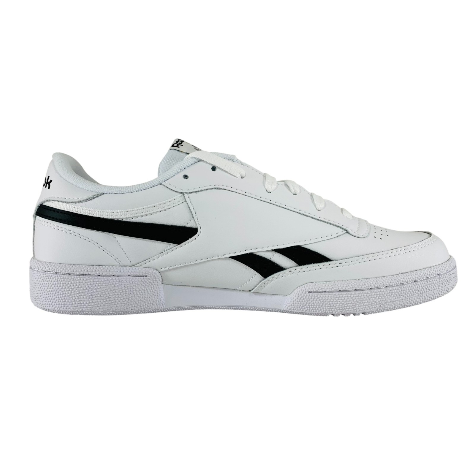 Reebok Club C Revenge White Black Sneakers Men's Shoes 100032883