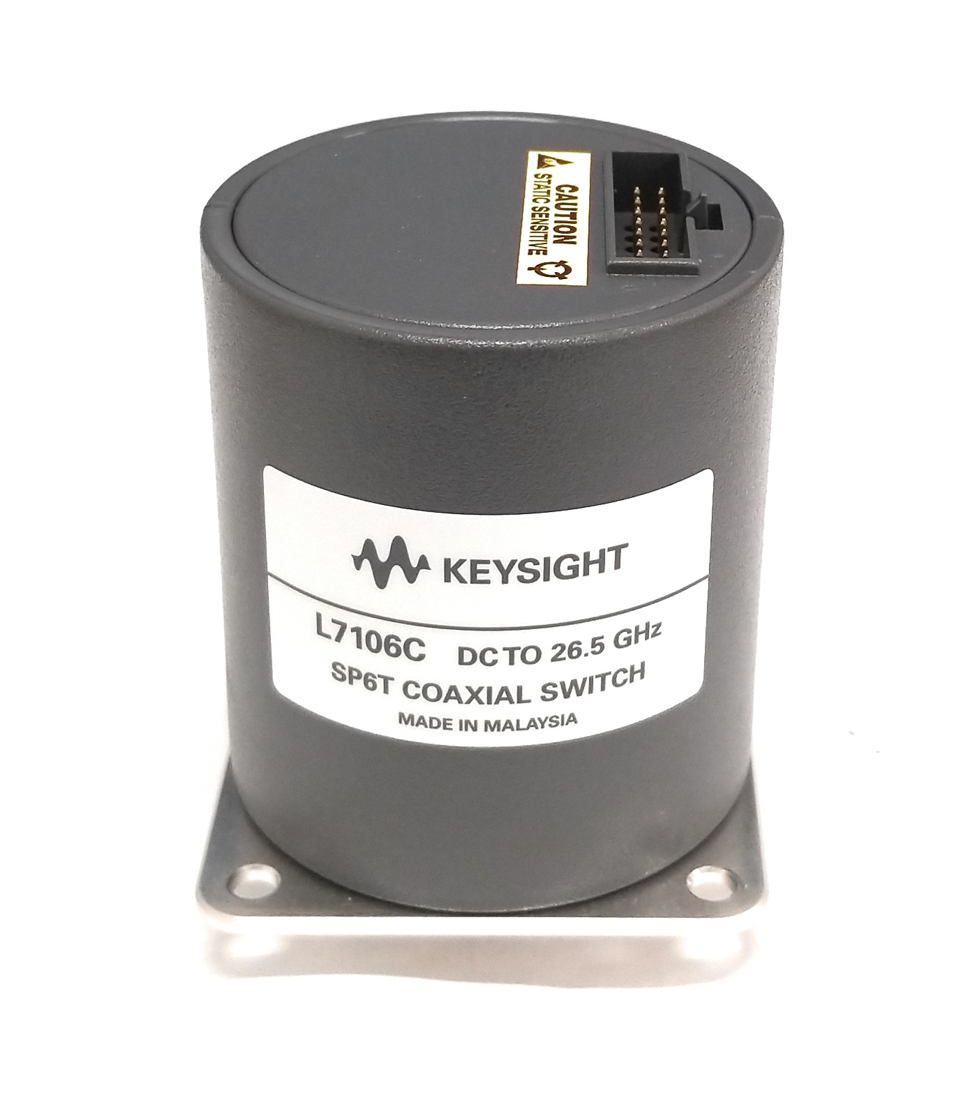 Agilent Keysight L7106C DC to 26.5GHz SP6T Coaxial RF Switch 50Ohm w/ Option T24