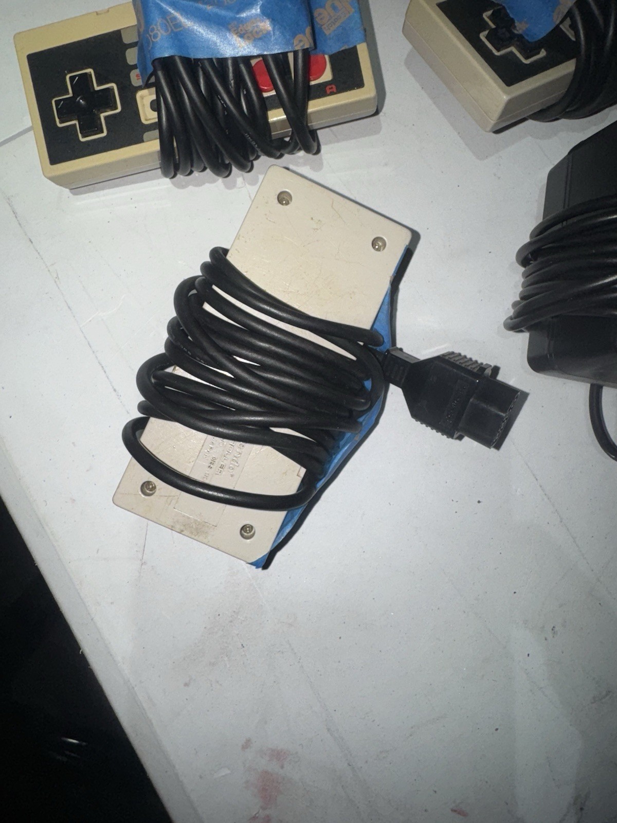 Nintendo Ac Plug And 3 Controllers