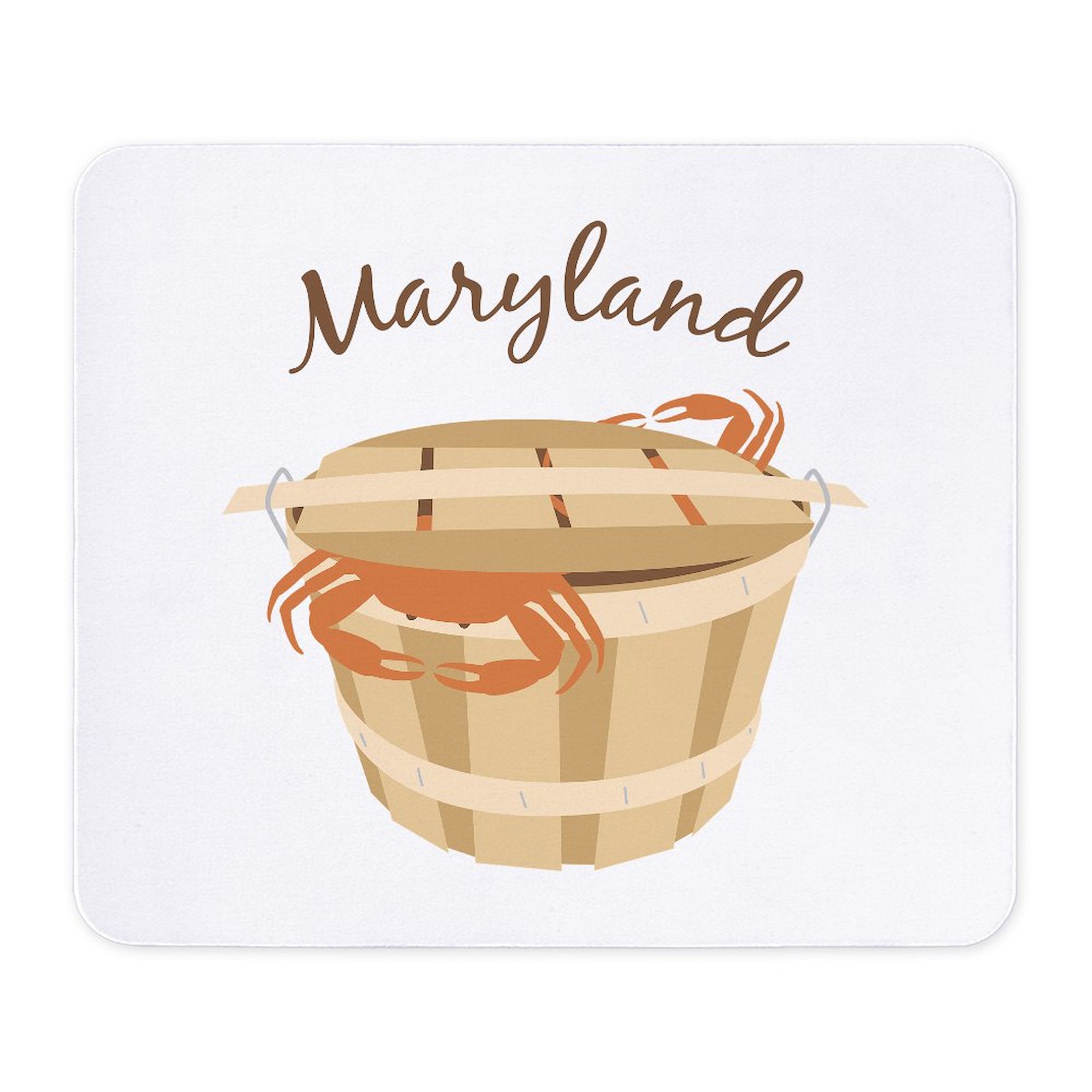 CafePress Maryland Crab ! Mousepad  (1428589381)