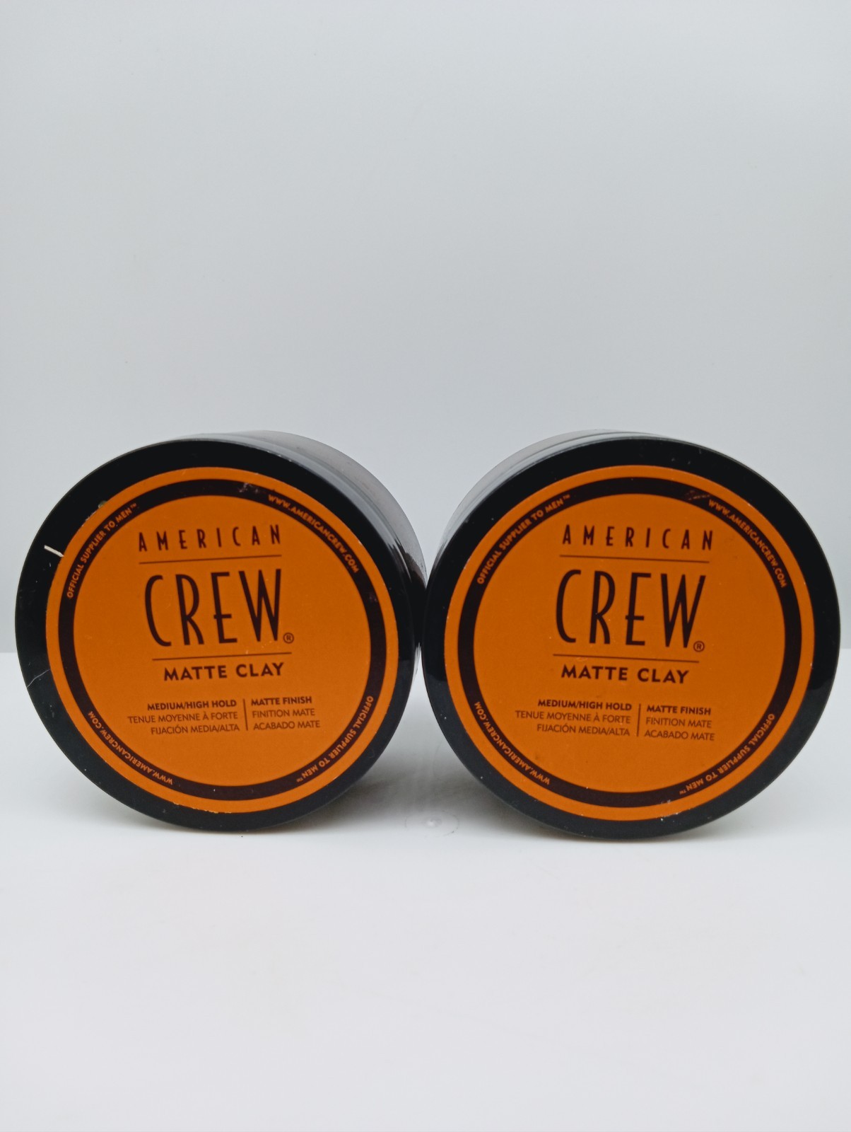 American Crew Matte Clay 3 oz (Pack of 2) – Medium/High Hold – New