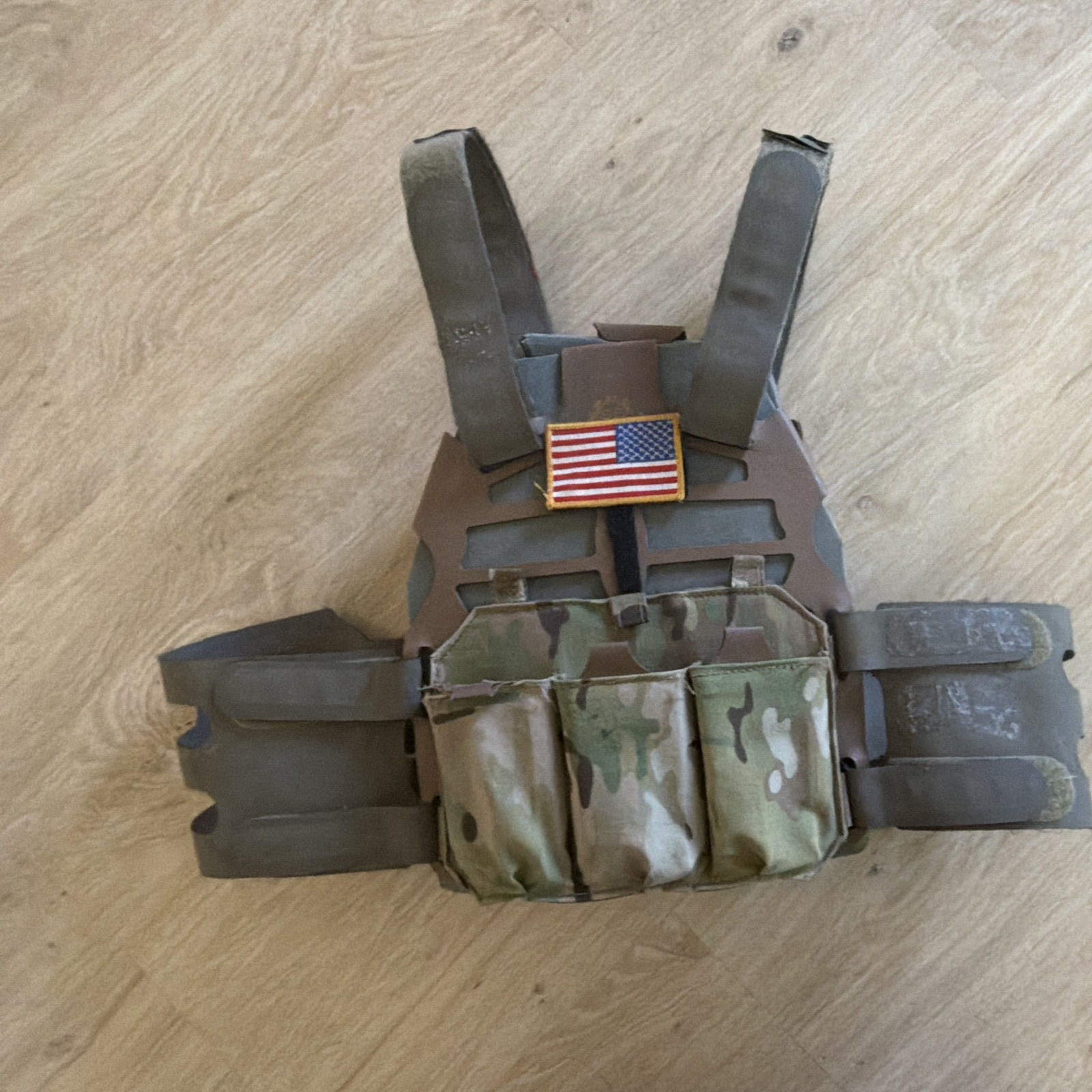PLATES NOT INCLUDED!!!!! S&S Precision from NSWDG! Mag pouches come with it.