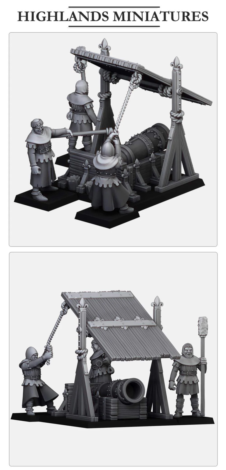 Gallia Bombard - 28-32mm Gallia - Resin Tabletop Miniature