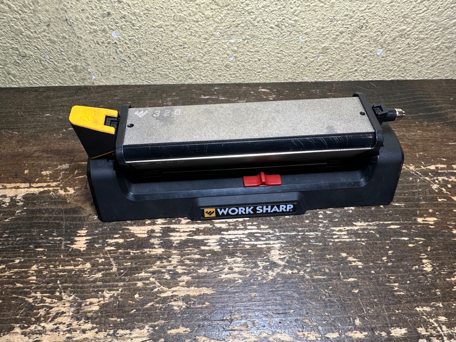 Work Sharp 3-Sided Knife Sharpener 320/600 Diamond Ceramic Missing Guide