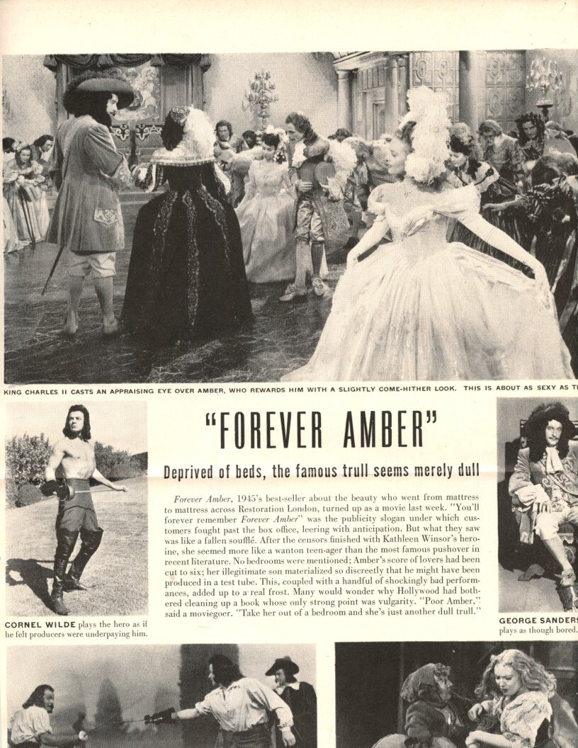 Linda Darnell Magazine Photo Clipping 1 Page S0094