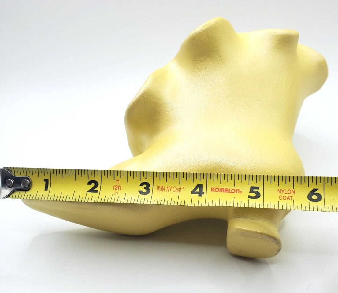 Vintage Yellow Victorian Boot Planter Classy BoHo