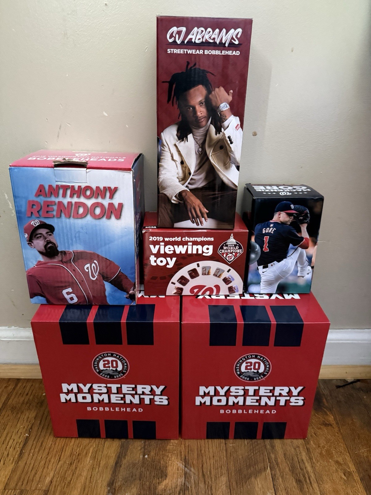 Washington Nationals Bobble Head Lot