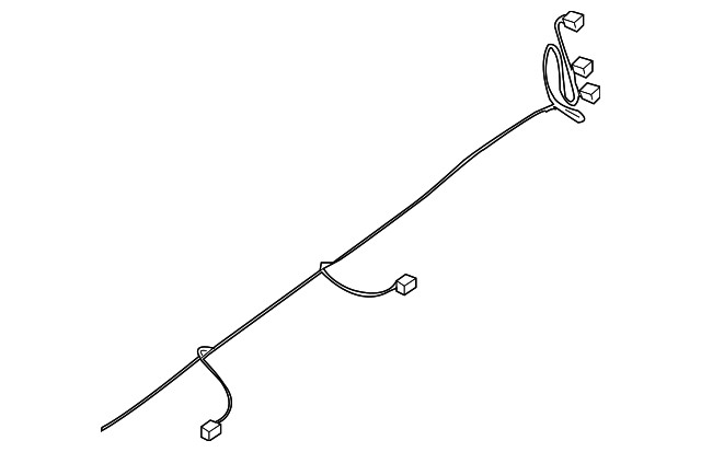 Genuine Nissan Wire Harness 24015-9BF0B