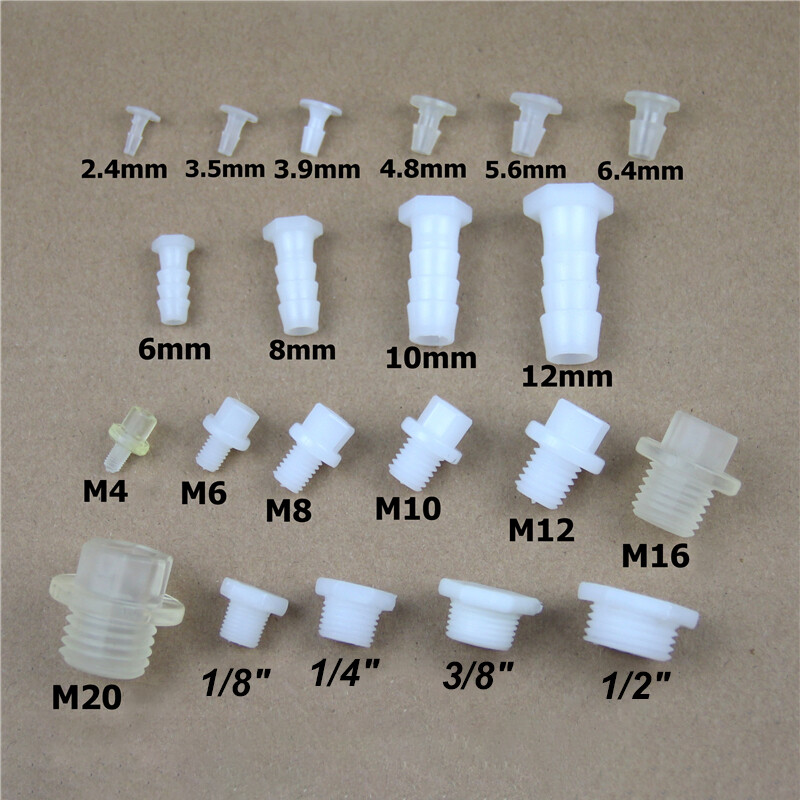 Pagoda Threaded Plug Plastic End Cap Blanking Plug Hose End Connector accessory