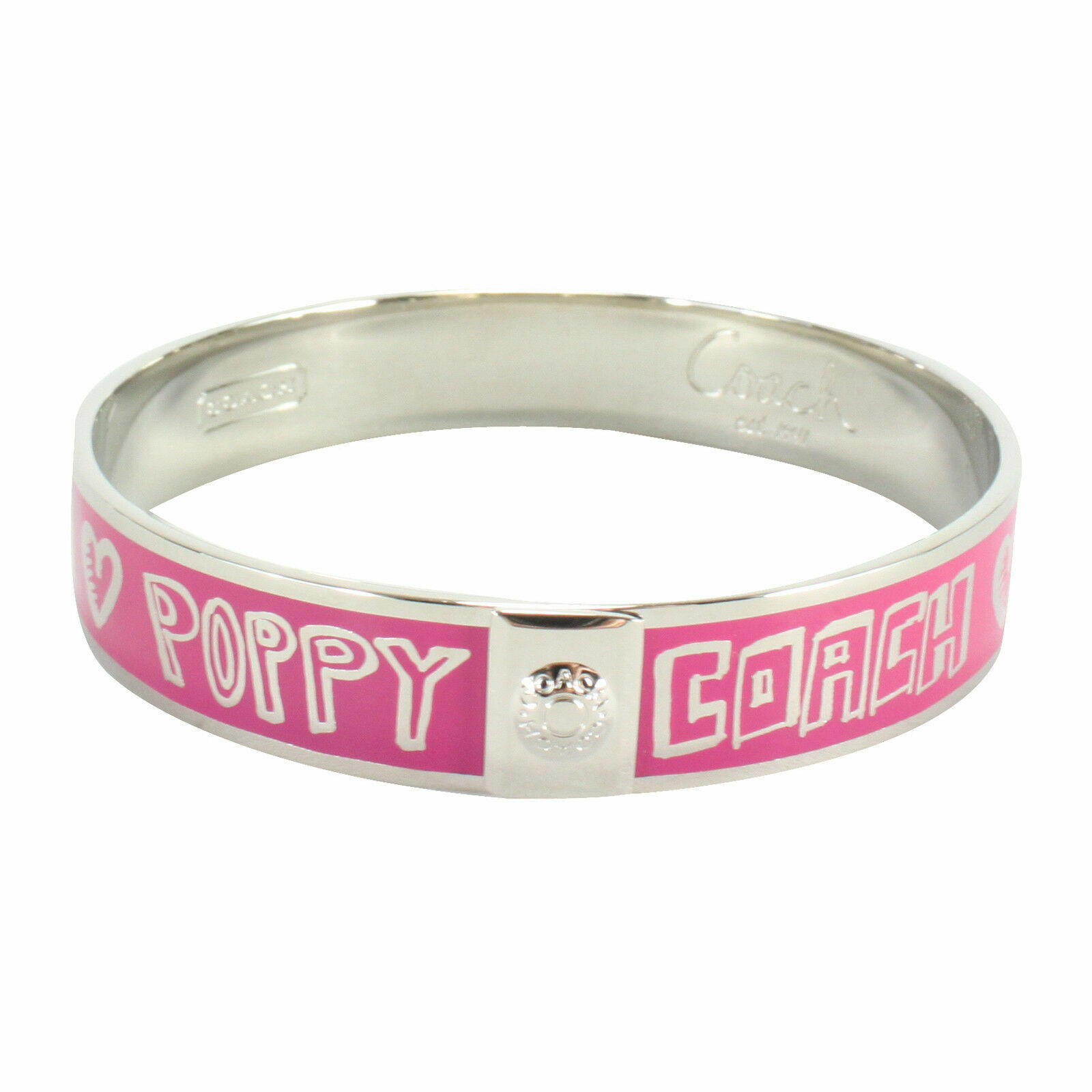 COACH POPPY BANGLE W/ DUSTBAG