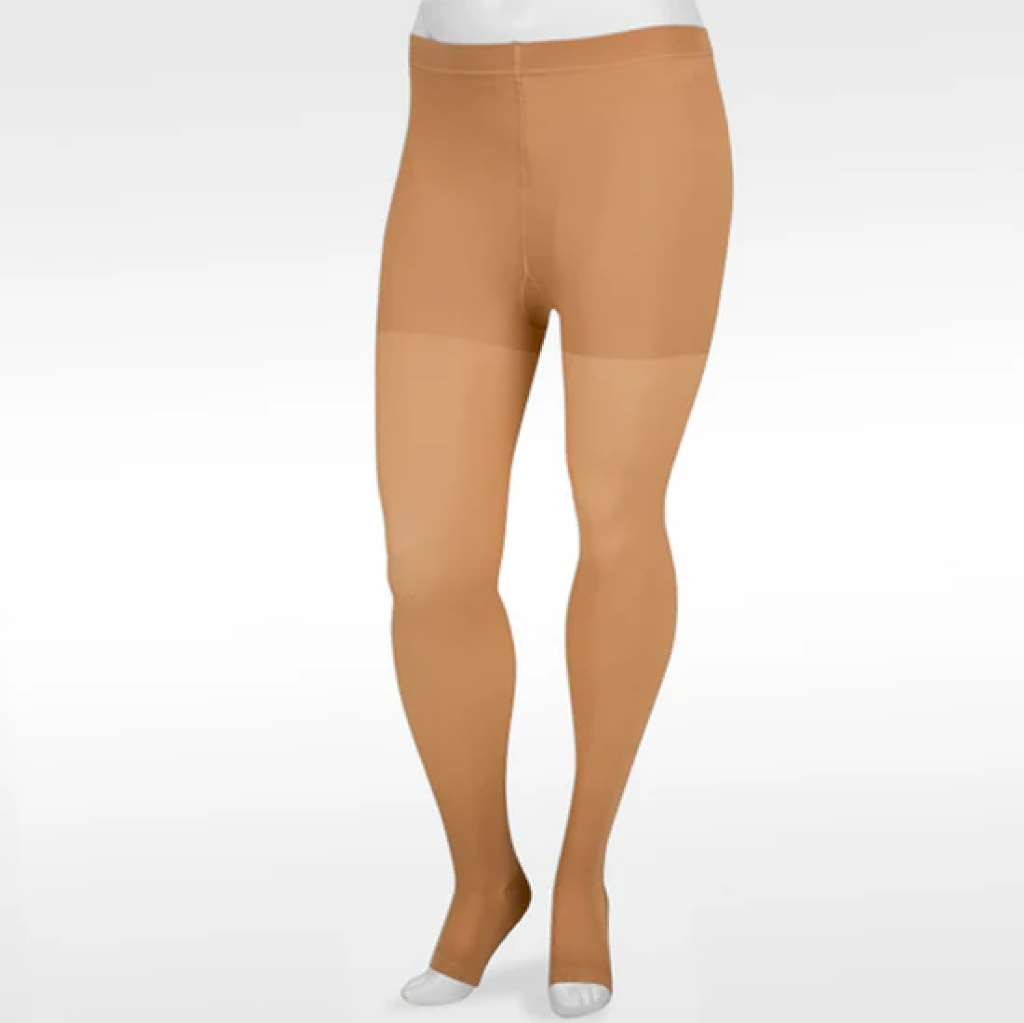 Juzo Basic 30-40mmHg Pantyhose (Size: III) Beige, Open Toe, Regular Length